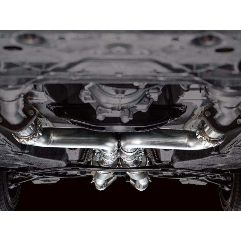 AWE 2023 Nissan Z RZ34 RWD Touring Edition Catback Exhaust System w/ Chrome Silver Tips