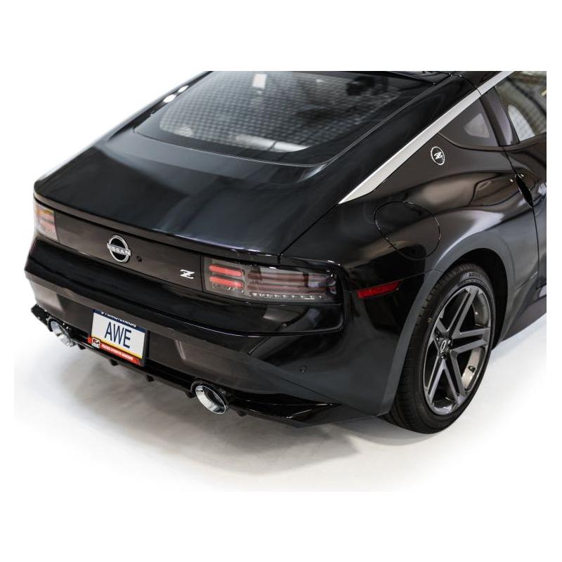 AWE 2023 Nissan Z RZ34 RWD Touring Edition Catback Exhaust System w/ Chrome Silver Tips
