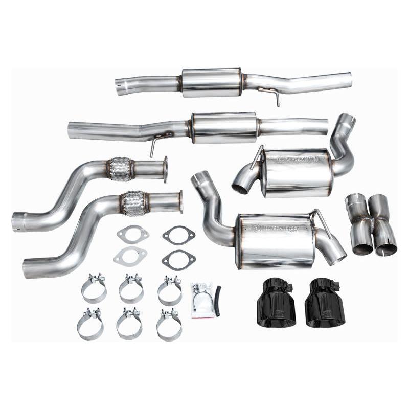 AWE 2023 Nissan Z RZ34 RWD Touring Edition Catback Exhaust System w/ Diamond Black Tips
