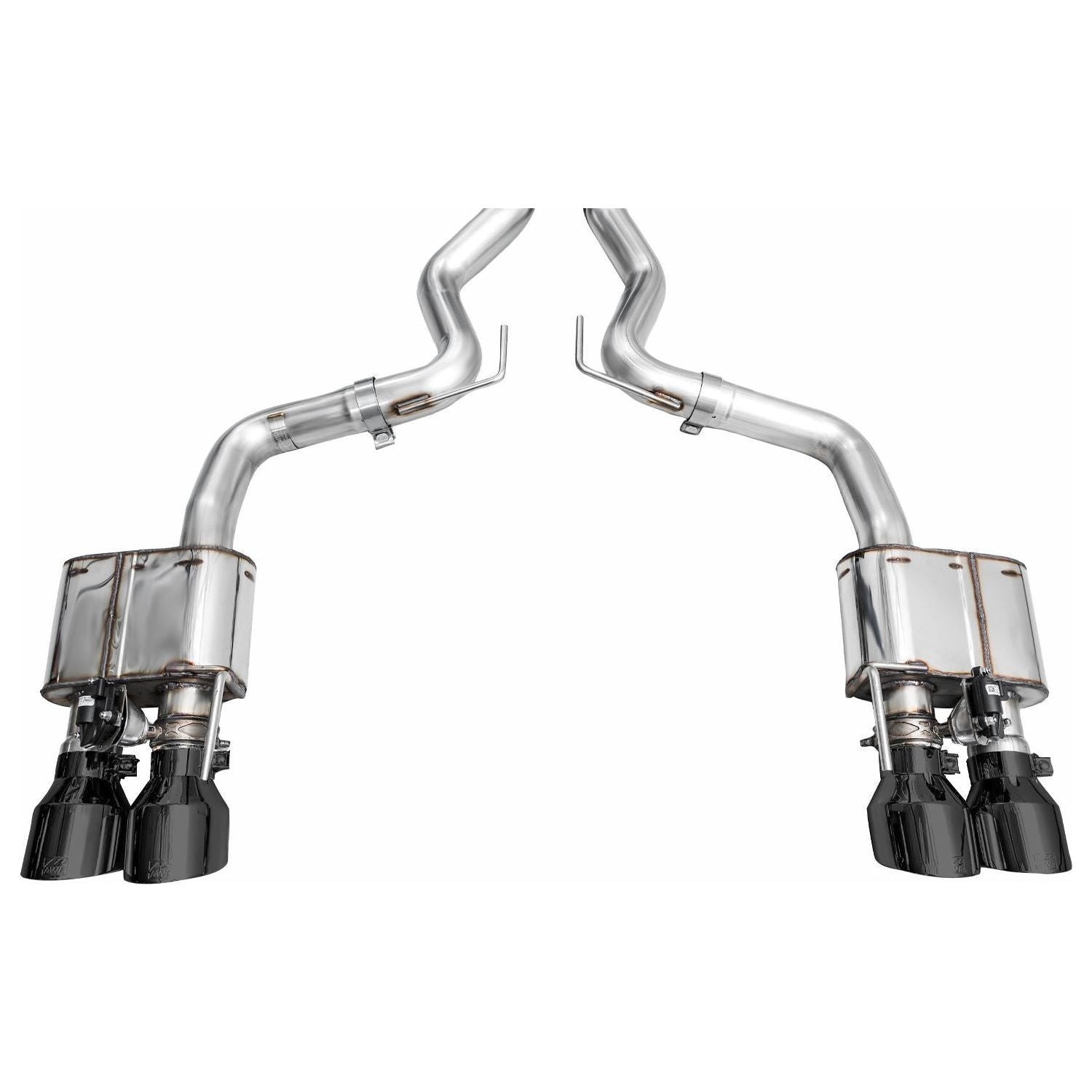 AWE 2024 Ford Mustang GT Fastback S650 RWD SwitchPath Catback Exhaust w/ Quad Diamond Black Tips