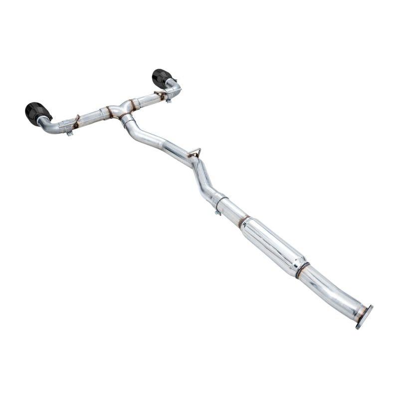 AWE Subaru BRZ / Toyota GR86 / Toyota 86 Track Edition Cat-Back Exhaust- Diamond Black Tips