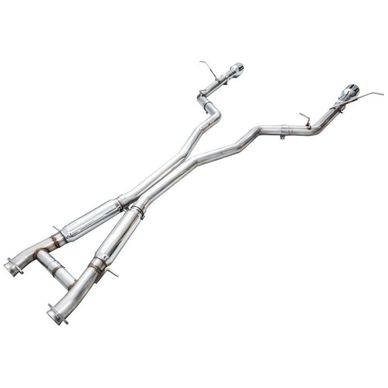 AWE Tuning 18-23 Dodge Durango SRT & Hellcat Track Edition Exhaust - Chrome Silver Tips