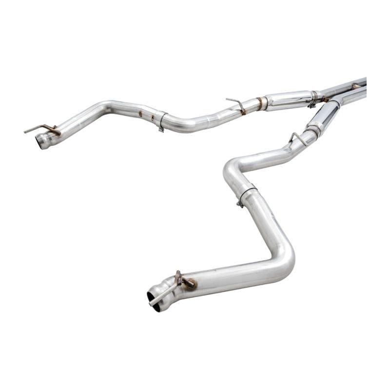 AWE Tuning 2015+ Dodge Challenger 6.4L/6.2L Supercharged Track Edition Exhaust - Use Stock Tips