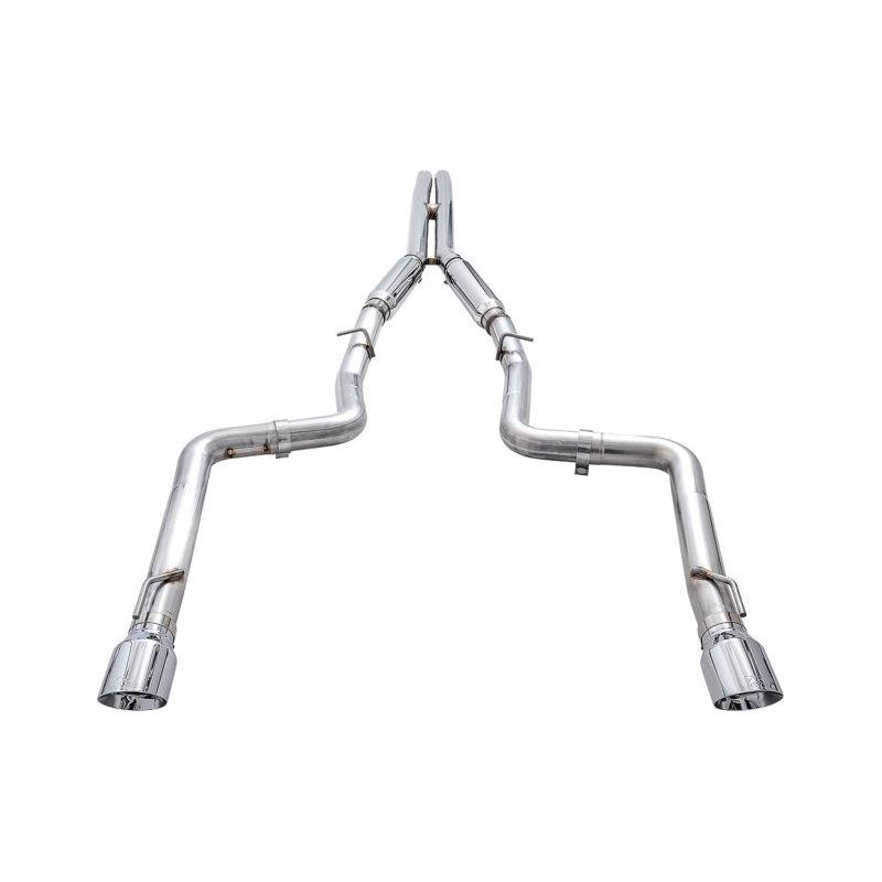 AWE Tuning 2015+ Dodge Charger 6.4L/6.2L Supercharged Track Edition Exhaust - Chrome Silver Tips