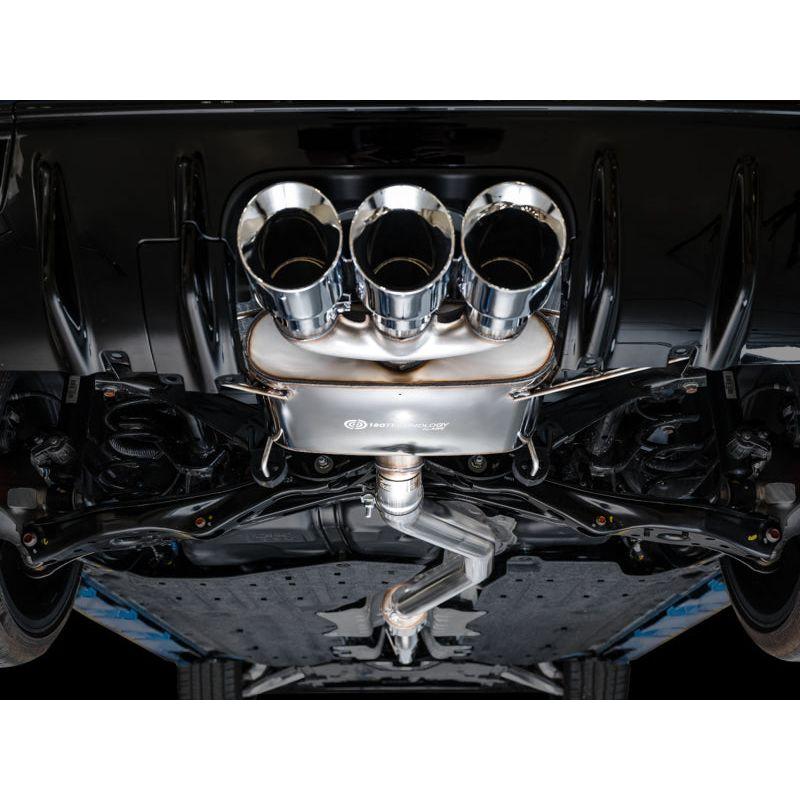 AWE Tuning 2023 Honda Civic Type R FL5 Touring Edition Exhaust w/ Triple Chrome Silver Tips