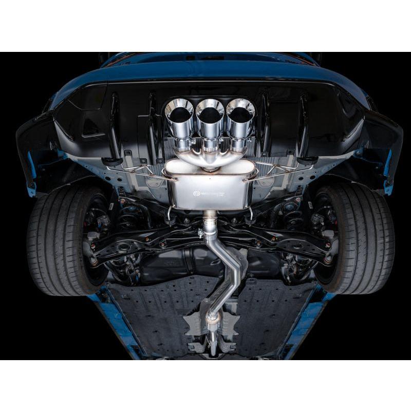 AWE Tuning 2023 Honda Civic Type R FL5 Touring Edition Exhaust w/ Triple Chrome Silver Tips