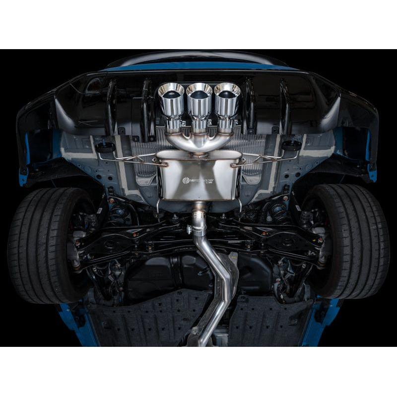 AWE Tuning 2023 Honda Civic Type R FL5 Touring Edition Exhaust w/ Triple Chrome Silver Tips