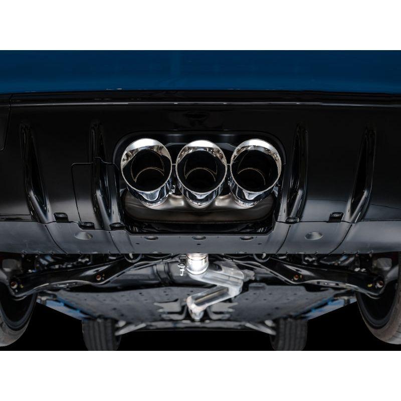 AWE Tuning 2023 Honda Civic Type R FL5 Touring Edition Exhaust w/ Triple Chrome Silver Tips