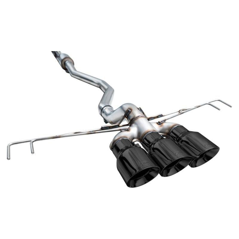AWE Tuning 2023 Honda Civic Type R FL5 Track Edition Exhaust w/ Triple Diamond Black Tips