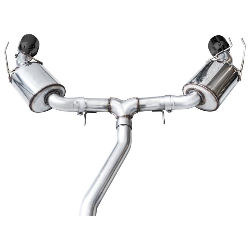 AWE Tuning 22+ Honda Civic Si/Acura Integra Touring Edition Catback Exhaust - Dual Diamond Black Tip