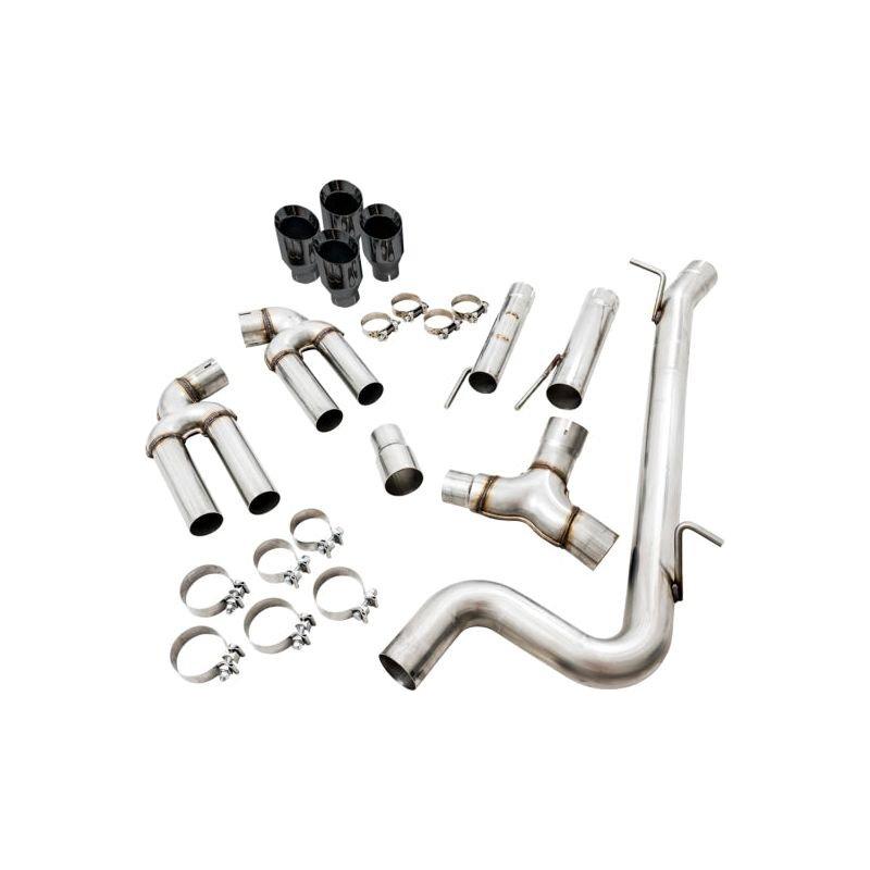 AWE Tuning Audi 8V S3 Track Edition Exhaust w/Diamond Black Tips 102mm