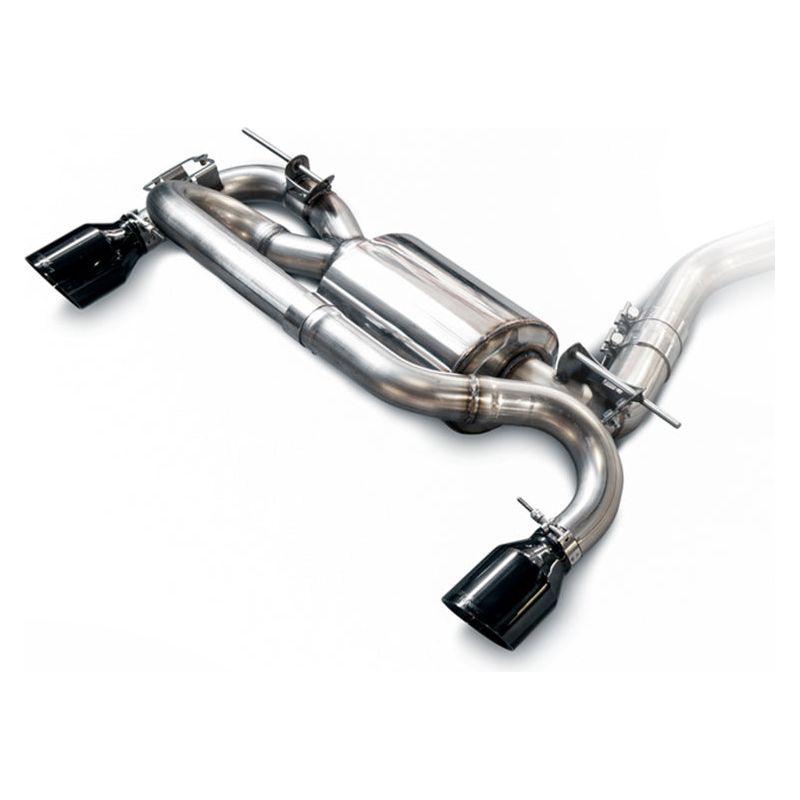 AWE Tuning BMW F22 M235i / M240i Touring Edition Axle-Back Exhaust - Diamond Black Tips (102mm)