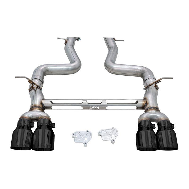 AWE Tuning BMW F8X M3/M4 Track Edition Catback Exhaust - Diamond Black Tips