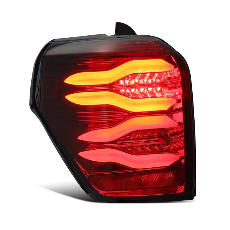 AlphaRex 10-24 Toyota 4Runner PRO-Series LED Tail Lights Red Smoke
