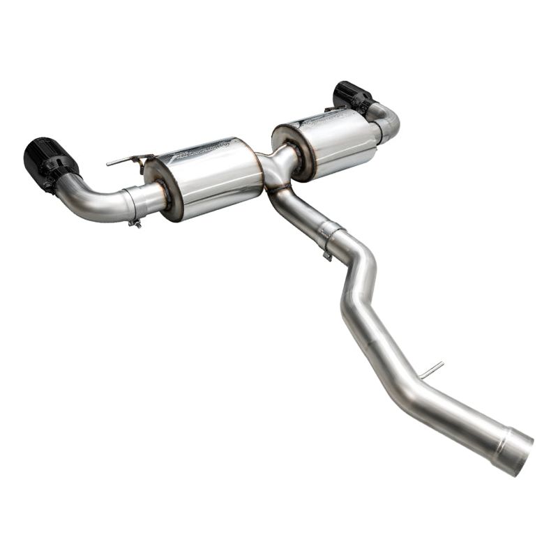 AWE 19-23 BMW 330i / 21-23 BMW 430i Base G2X Touring (Excl.Conv) Axle Back Exhaust - Diamond Black