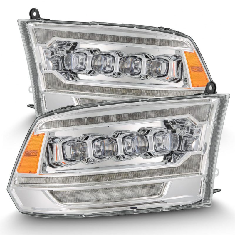 AlphaRex 09-18 Ram Truck (MK II 5th Gen 2500 Style) NOVA-Series LED Projector Headlights Chrome