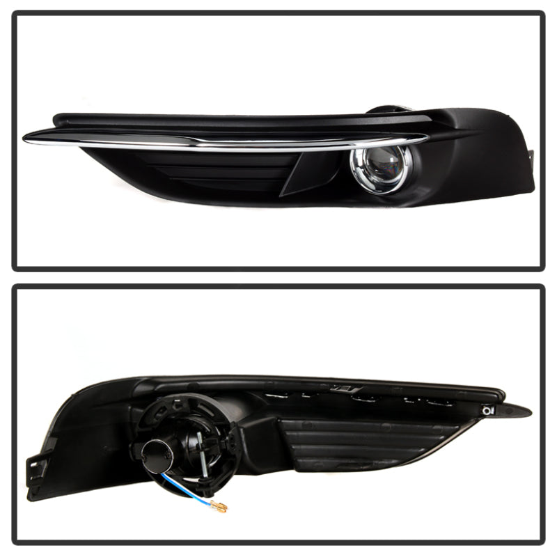 Spyder Chrysler 200 2011-2014 OEM Fog Light W/Universal Switch- Clear FL-C20011-C 5080387