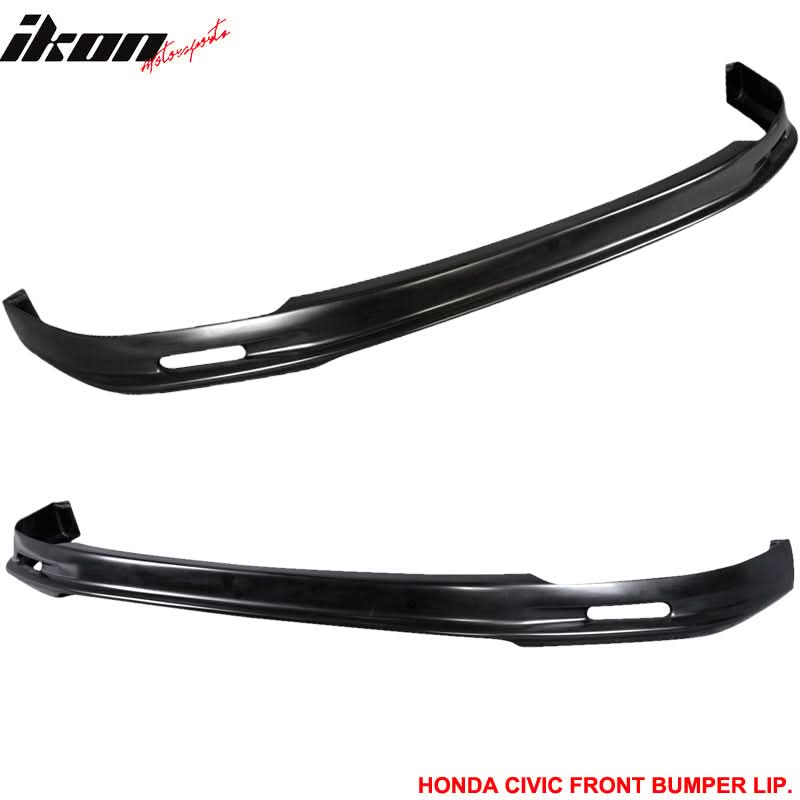 Fits 96-98 Honda Civic 3Dr Mugen Front + Rear Bumper Lip