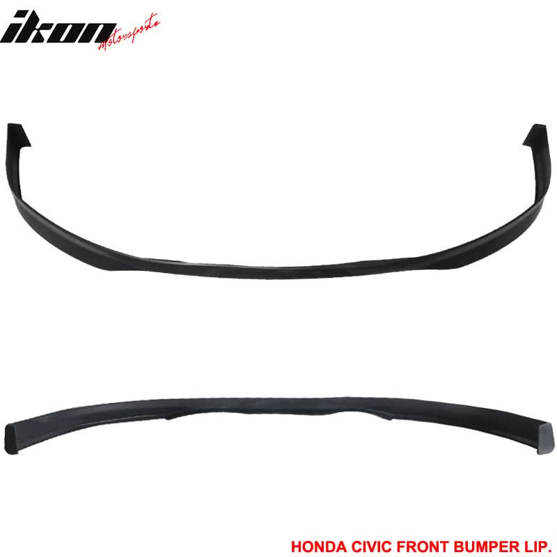 Fits Honda Civic EK 99-00 3Dr PP Front + Rear Bumper Lip Spoiler