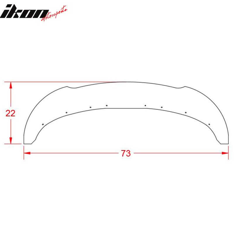 Fits 15-23 Charger SRT8 392 Scat Pack CF Front Lip & Splitter Rod