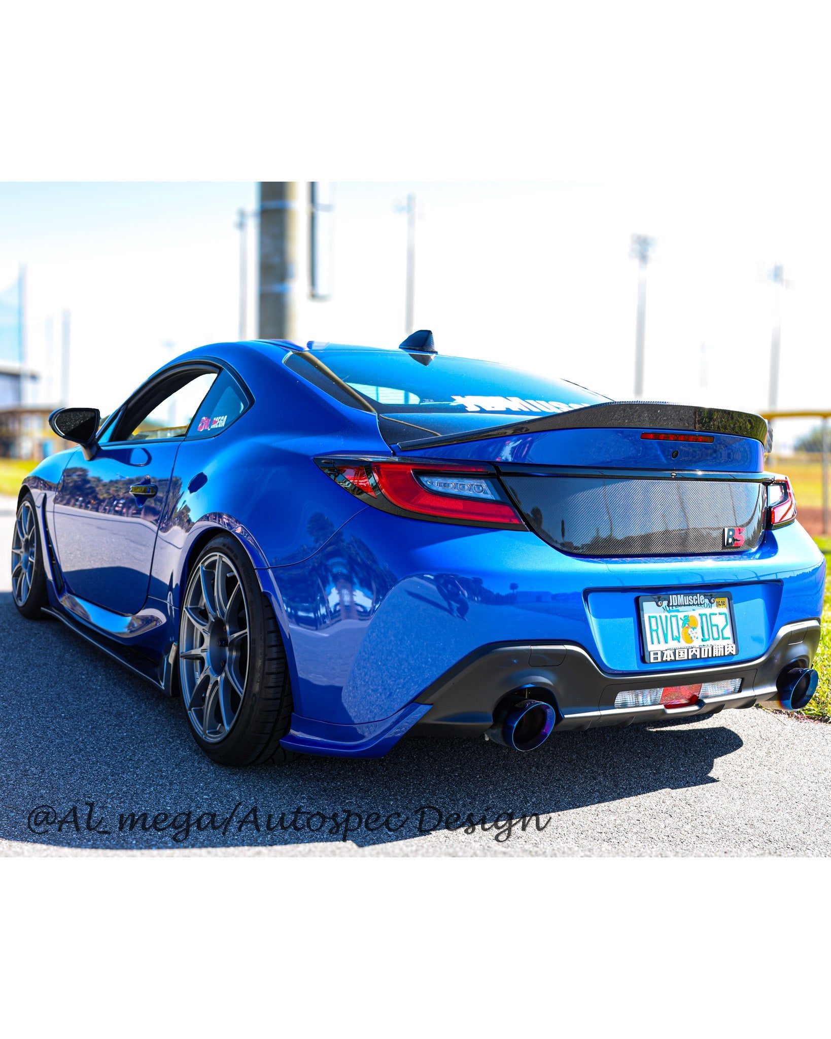 Autospec Design GT Rear Spats 22+ BRZ/GR86