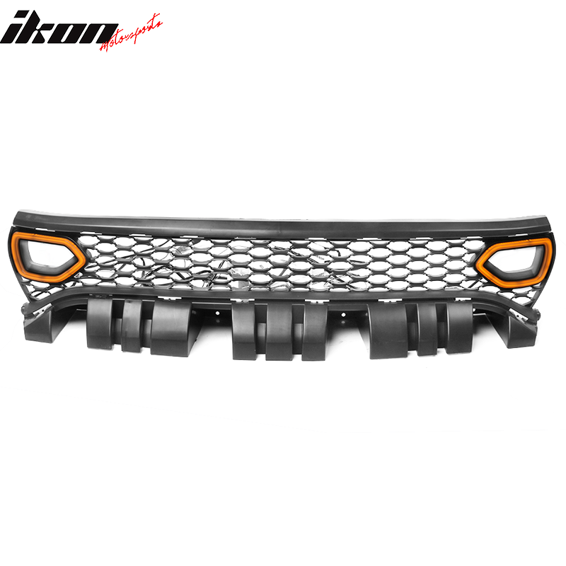 2015-2023 Dodge Charger Black Front Bumper Foglights Grille Lights PP