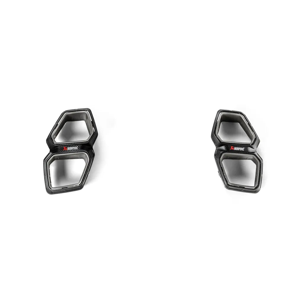 Akrapovic 23-24 BMW XM (G09) TwinPower Turbo V8 Hybrid Slip-On Race Line (Titanium) w/ Carbon Tips