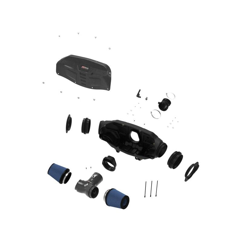 aFe Black Series Carbon Fiber Pro 5R Air Intake System 2020 Chevrolet Corvette C8 V8 6.2L