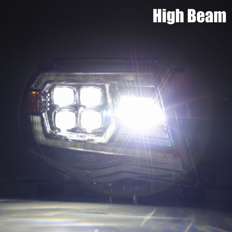 AlphaRex 05-11 Toyota Tacoma NOVA-Series LED Projector Headlights Chrome