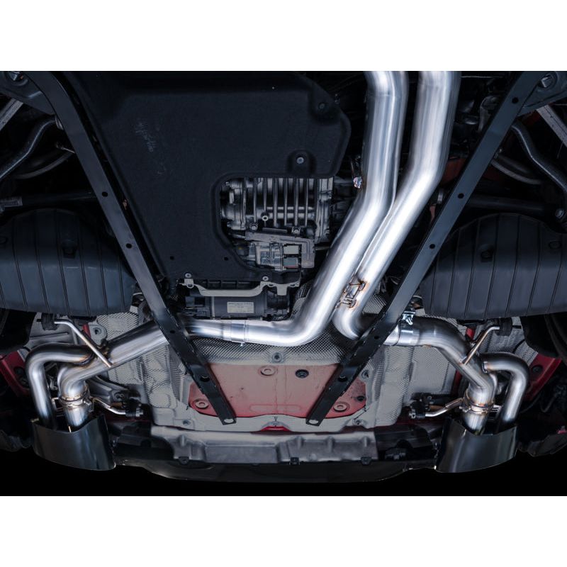 AWE Tuning 21-23 Audi C8 RS6/RS7 SwitchPath Cat-back Exhaust - Diamond Black Tips