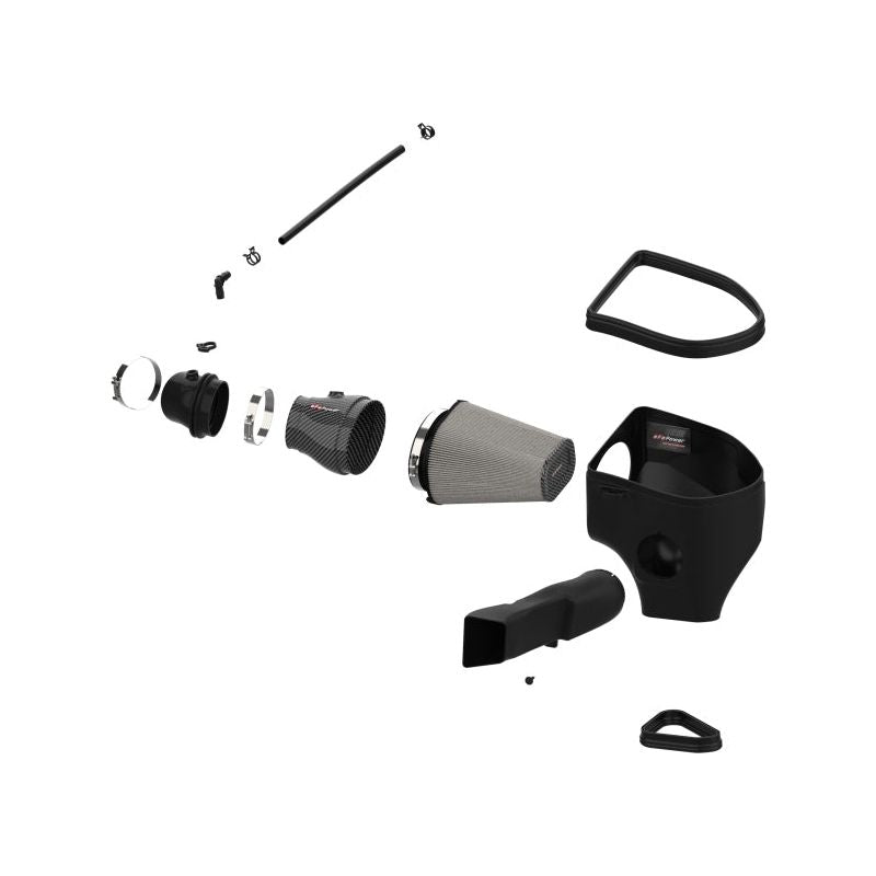 aFe Dodge Charger SRT Hellcat Redeye 21-23 V8-6.2L Track Series Stage-2 Carbon Fiber Intake System