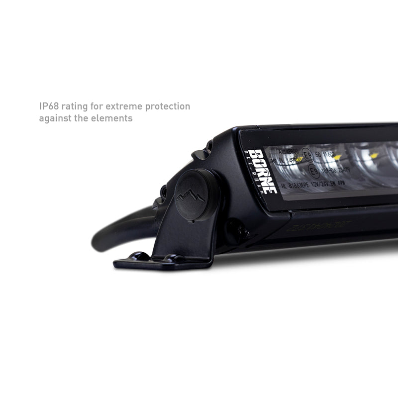 Borne Off-Road Light Bar Single Row Straight 30in BNLT-LB-SS30