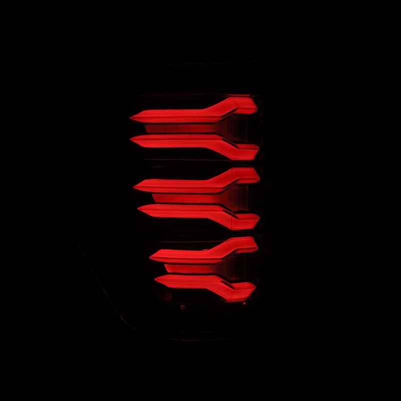 AlphaRex 21-23 Ford F150 LUXX-Series LED Tail Lights Alpha-Black