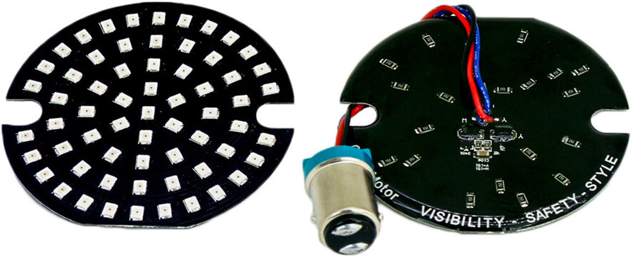 Cyron AC1157PFR - Led Turn Signal Inserts 3" 1157 Red