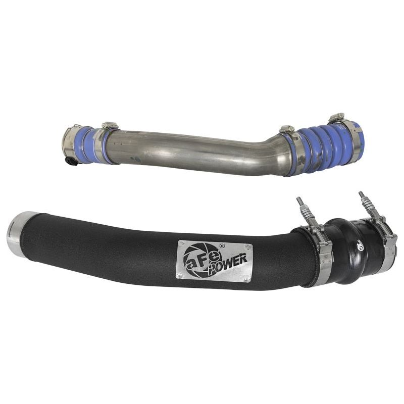 aFe Bladerunner 3in Hot and Cold Side Black Intercooler Tubes 2017 Ford Diesel Trucks V8 6.7L (td)