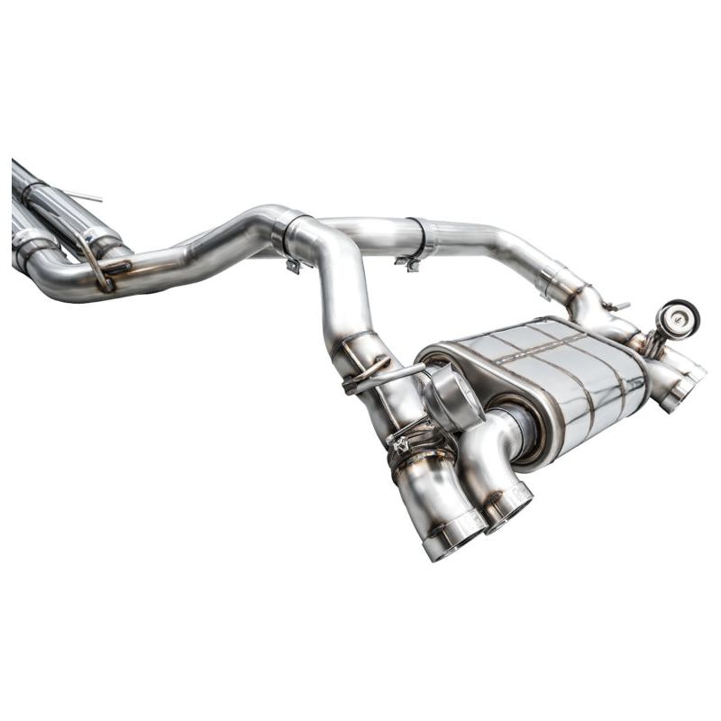 AWE 21+ Wrangler 392 Switchpath Cat-Back Exhaust- Quad BashGuards