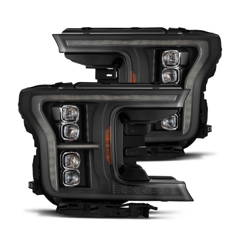 AlphaRex 18-20 Ford F-150 NOVA LED Proj Headlight Blk (14th Gen G2 Style) 880248 *Discontinued