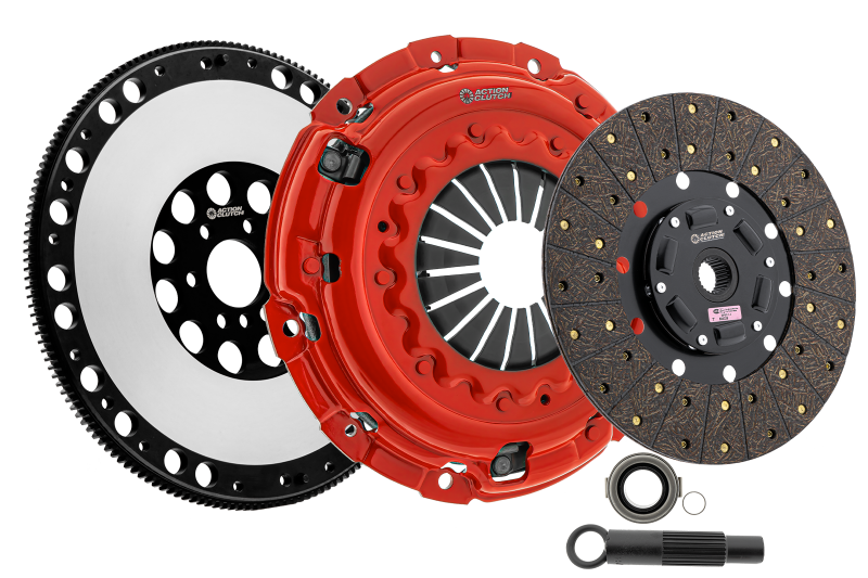 Action Clutch 99-00 BMW 323i 2.5L (4-Door) RWD Stage 1 Clutch Kit (1OS) w/Lightened Flywheel ACR-3470 *Discontinued