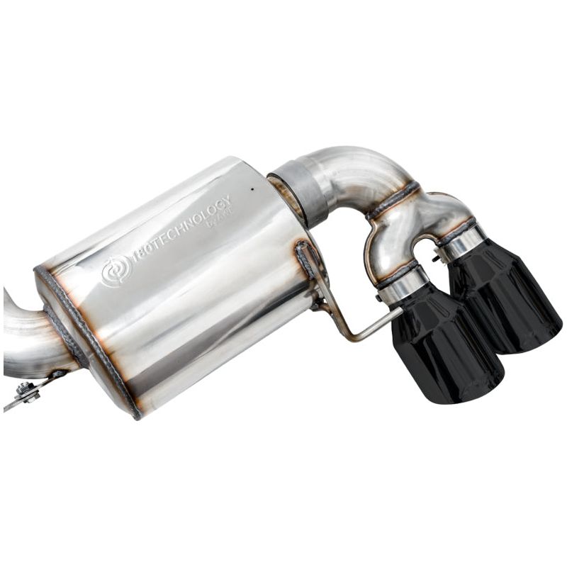 AWE Tuning 2019+ BMW M340i (G20) Non-Resonated Touring Edition Exhaust - Quad Diamond Black Tips
