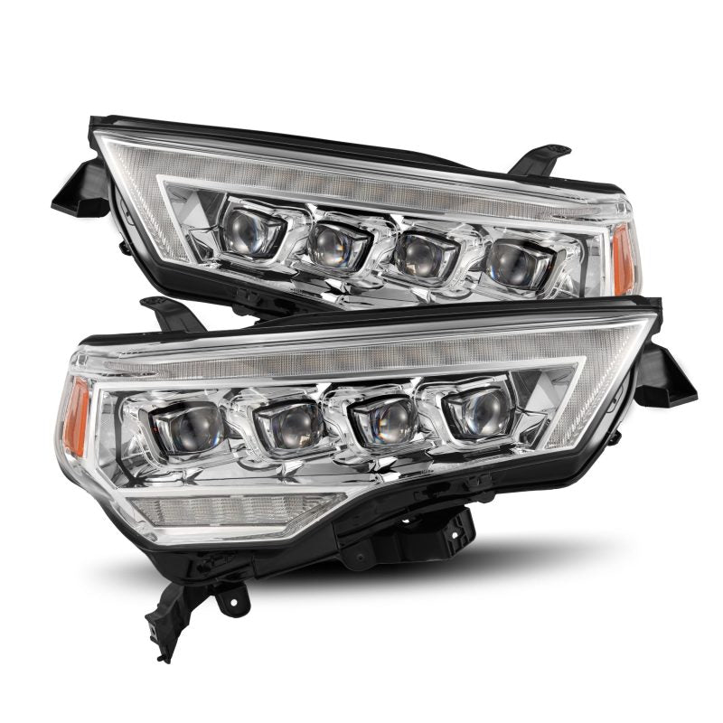 AlphaRex 14-24 Toyota 4Runner MK II NOVA-Series LED Projector Headlights Chrome