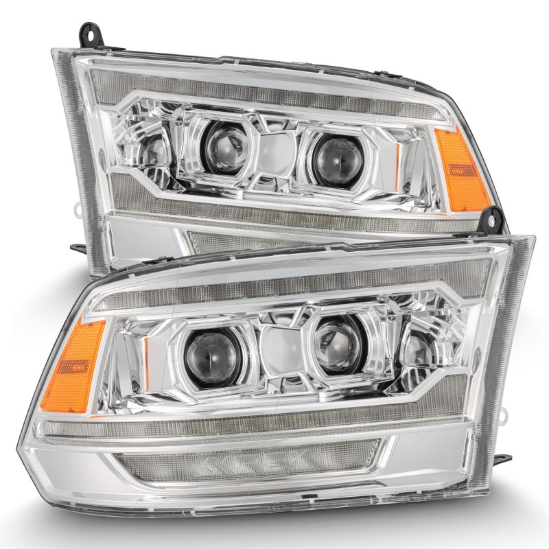 AlphaRex 09-18 Ram Truck (MK II 5th Gen 2500 Style) LUXX-Series LED Projector Headlights Chrome