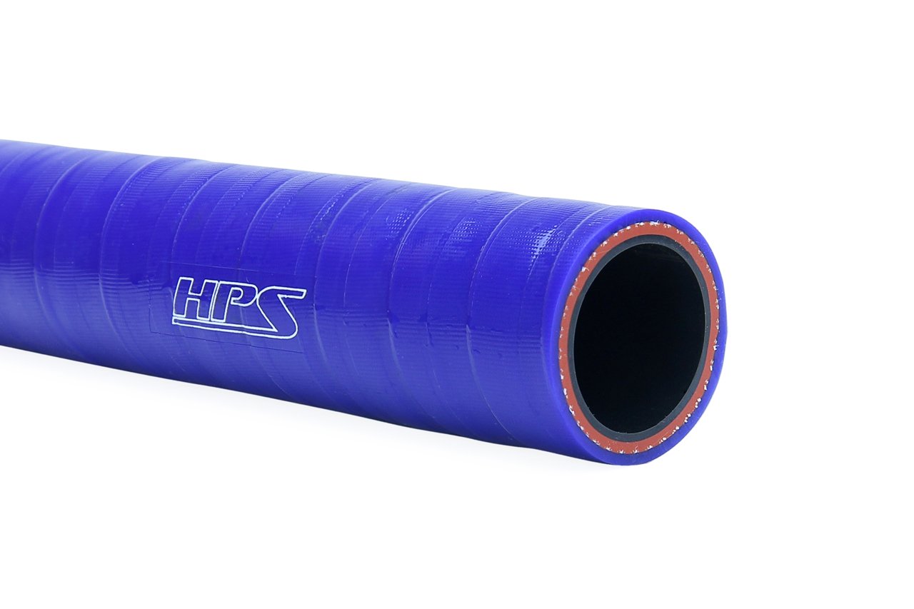 HPS Performance Products HPS 3/4" (19mm), FKM Lined Oil Resistant High Temperature Reinforced Silicone Hose, Black or Blue