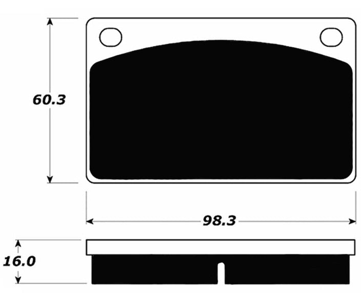 Porterfield Brake Pads for 1979 VOLVO 260 Series