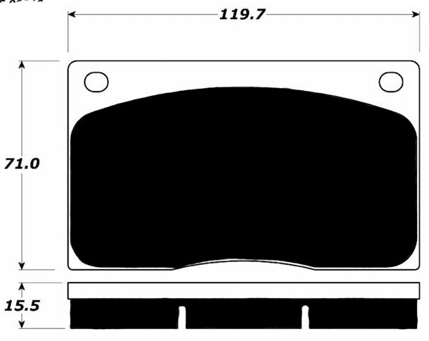 Porterfield Brake Pads for 1989 JAGUAR XJ-SC