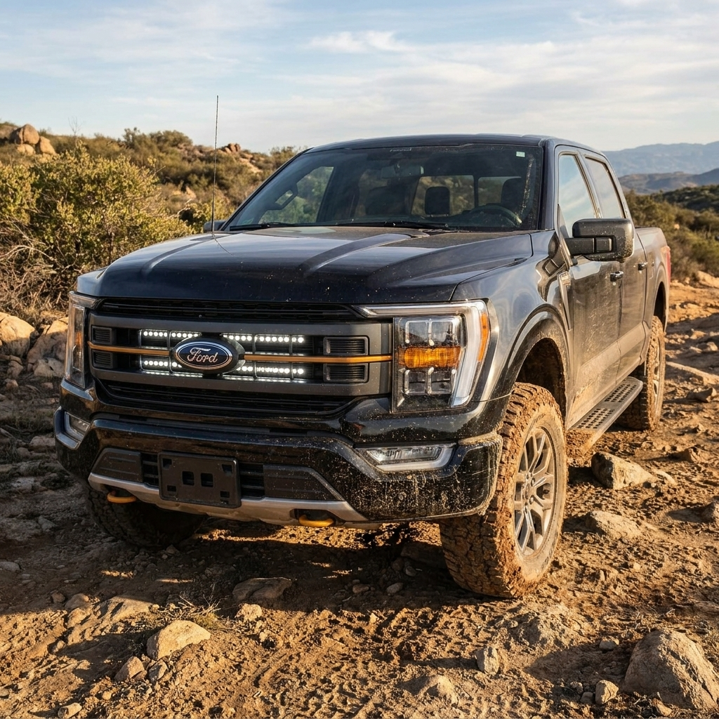 2021-23 Ford F150 Tremor Dual 30s Light Bars