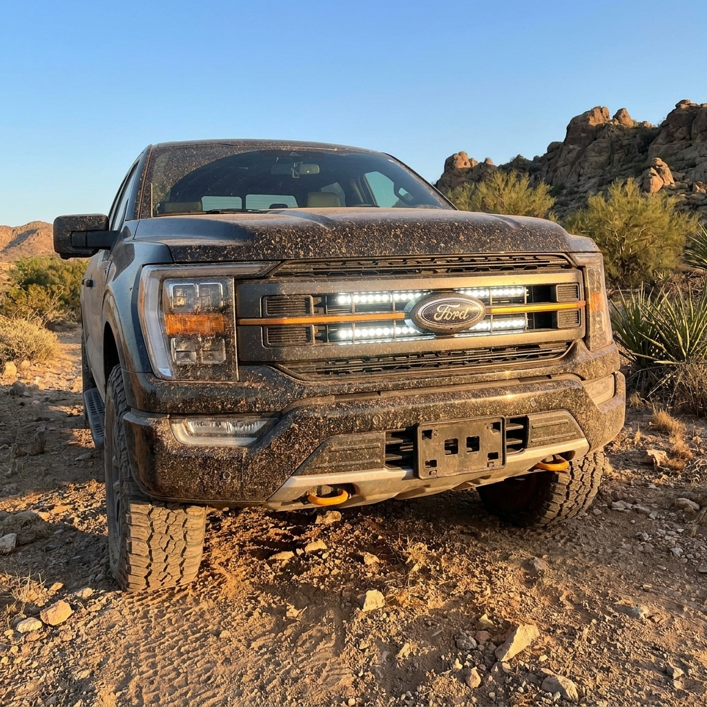 2021-23 Ford F150 Tremor Dual 30s Light Bars