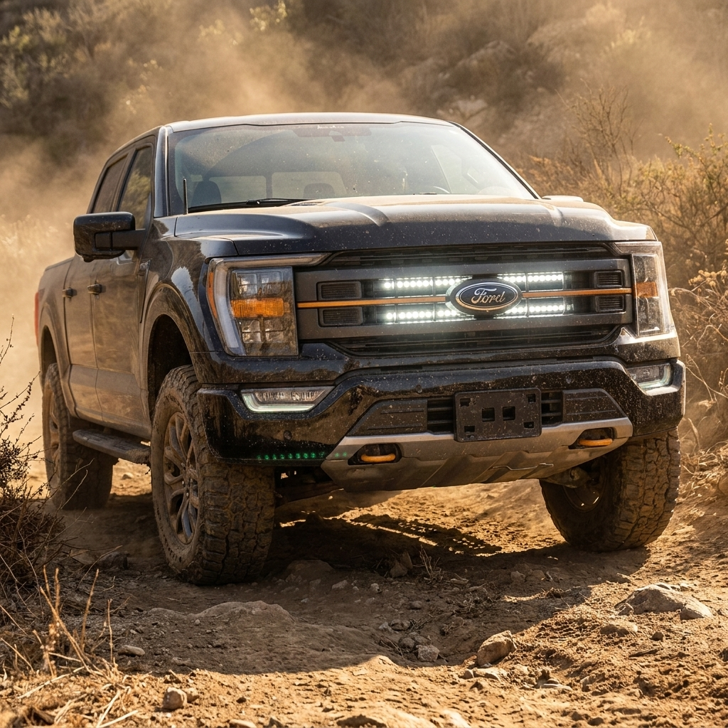 2021-23 Ford F150 Tremor Dual 30s Light Bars