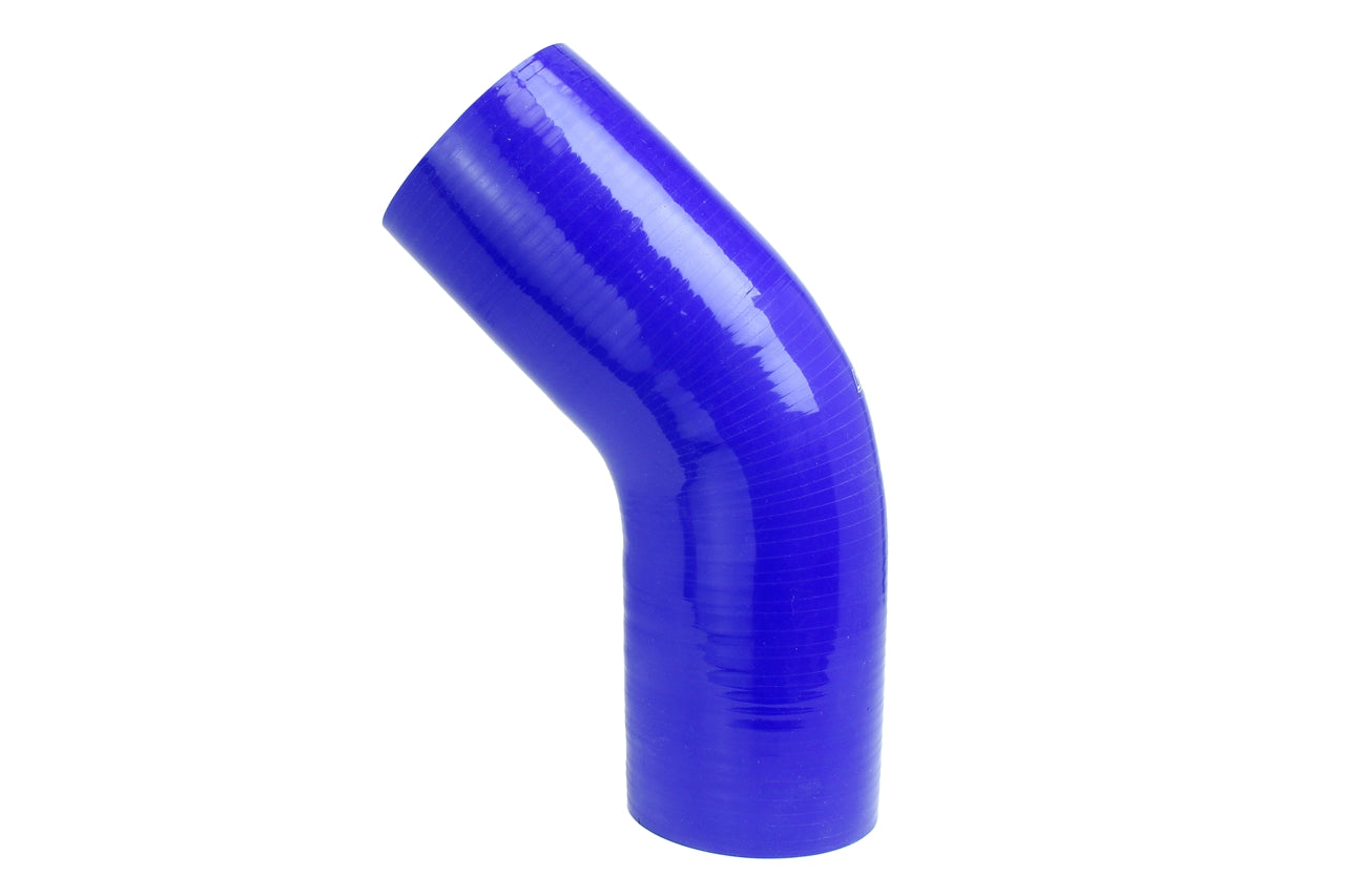 HPS Performance Products HPS 3-1/8" Silicone 45 Degree Elbow Coupler Hose, High Temp 4-ply Reinforced, 80mm ID