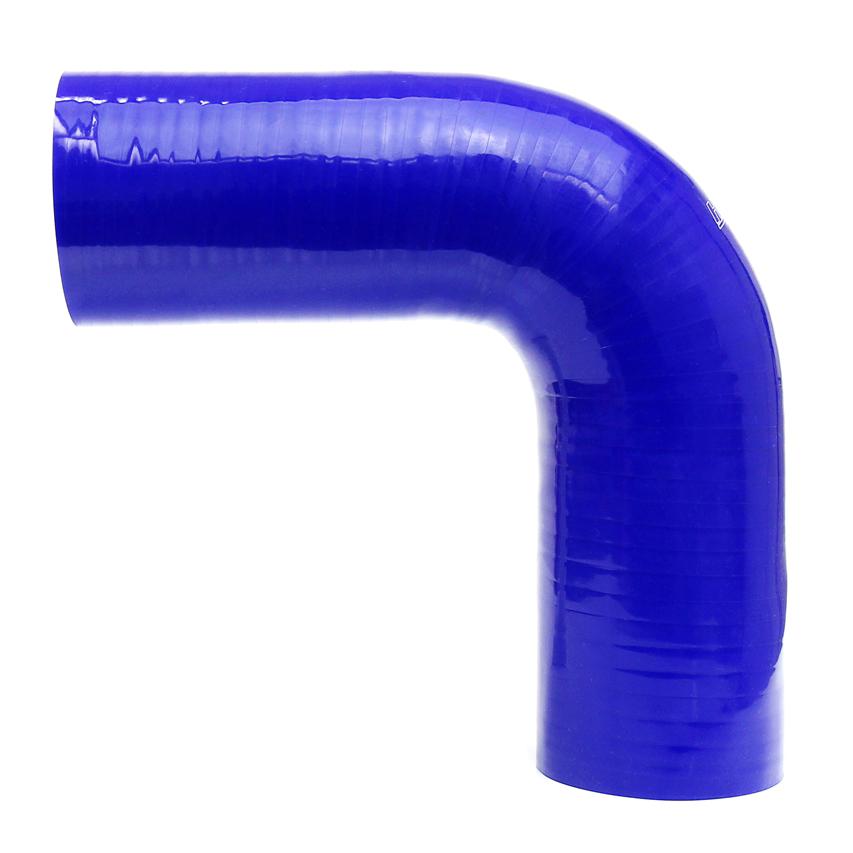 HPS Performance Products HPS 4" ID, Silicone 90 Degree Elbow Coupler Hose, High Temp 4-ply Reinforced