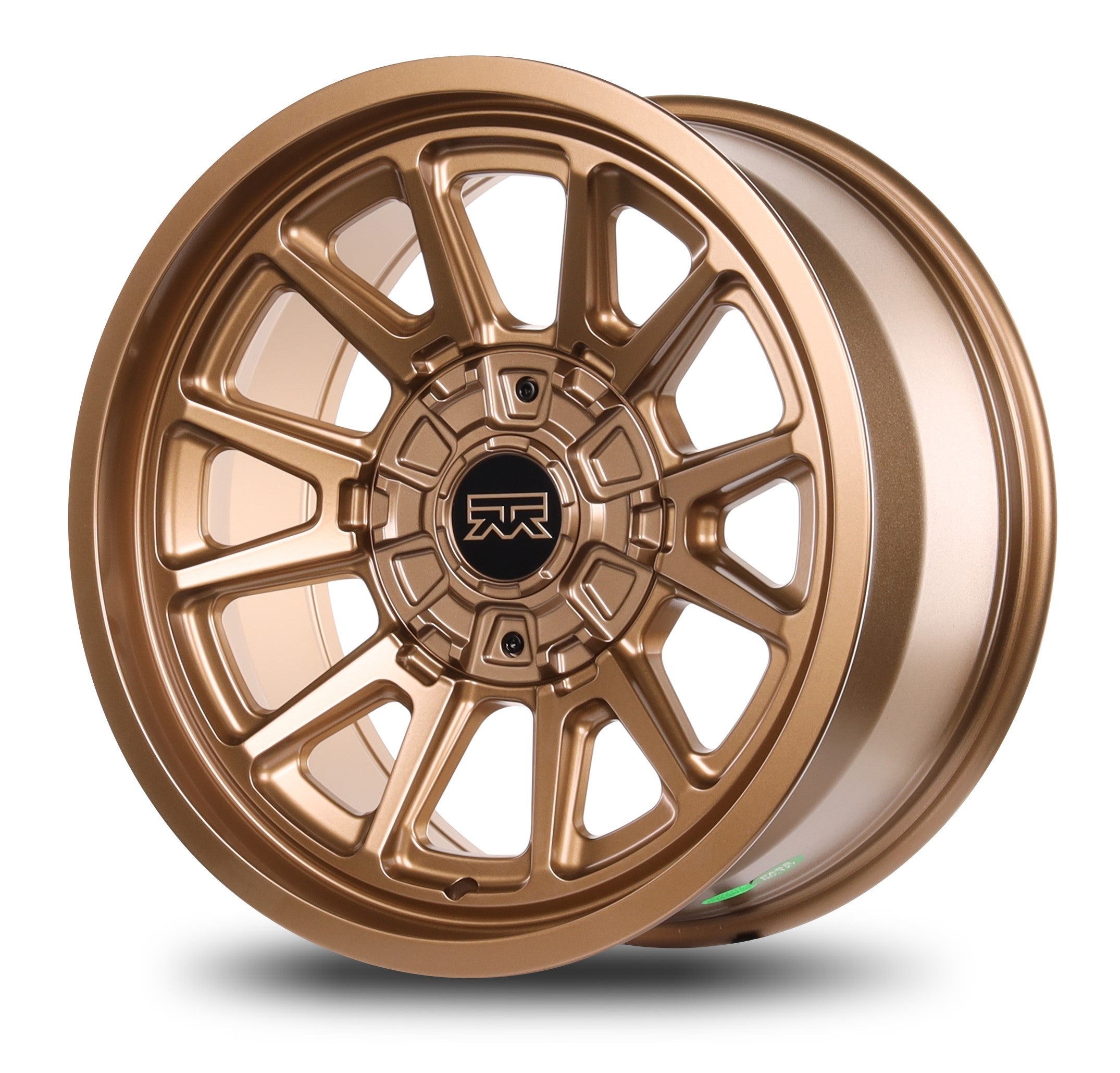 18x9 Mudder Trucker MT706 Detox Bronze 5x127 5x5 5x139.7 5x5.5 ET-12 Wheel